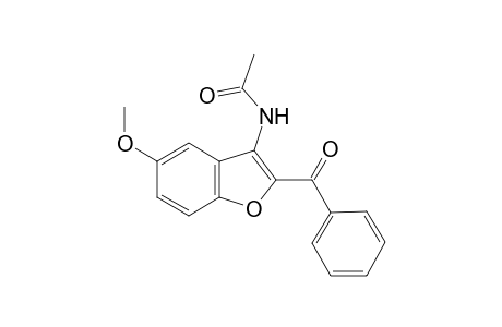 N-(2-Benzoyl-5-methoxy-1-benzofuran-3-yl)acetamide