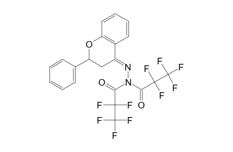 Flavanone bis(pentafluoropropionyl)hydrazone