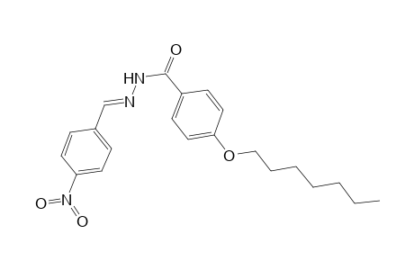 4-(heptyloxy)-N'-[(E)-(4-nitrophenyl)methylidene]benzohydrazide