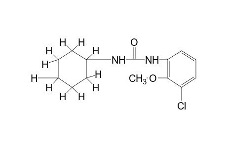 1-(3-chloro-2-methoxyphenyl)-3-cyclohexylurea