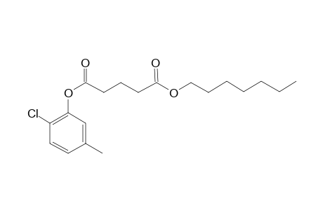 Glutaric acid, 2-chloro-5-methylphenyl heptyl ester