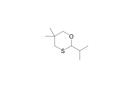5,5-dimethyl-2-propan-2-yl-1,3-oxathiane