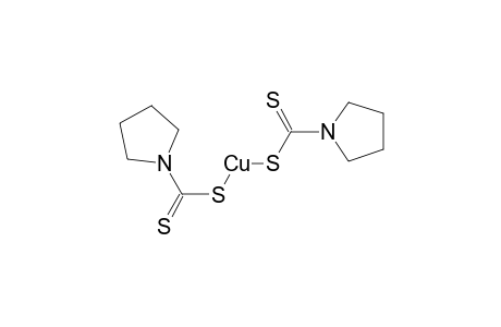 1-Pyrrolidinecarbodithioic acid, copper complex