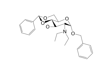 2-.alpha.-Benzyloxy-3-diethylamino-4-hydroxy-6-phenyl-1,5,7-trioxabicyclo[4.4.0]decane