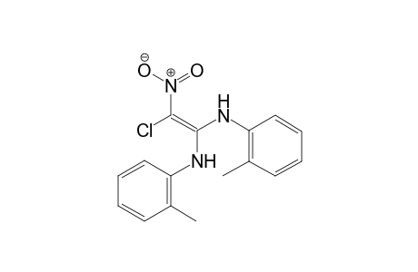 2-Chloro-2-nitro-N,N'-di-o-tolylethene-1,1-diamine