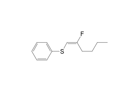 (E)-2-FLUORO-1-(PHENYLTHIO)-HEX-1-ENE