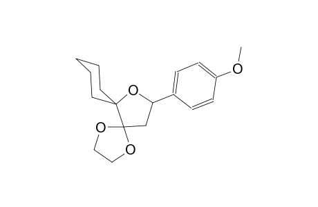 13-(4-methoxyphenyl)-1,4,12-trioxadispiro[4.0.5.3]tetradecane