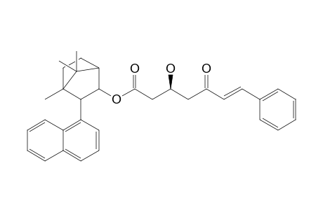 (4R)-4,7,7-Trimethyl-3-exo-(1-naphthyl)bicyclo[2.2.1]heptan-2-exo-yl (E,3S)-3-hydroxy-5-oxo-7-phenyl-6-heptenoate