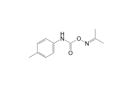 acetone, O-(p-tolylcarbamoyl)oxime