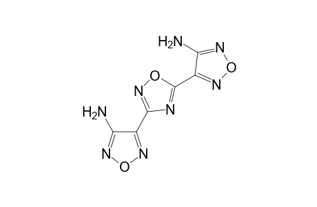 1,2,4-Oxadiazole, 3,5-bis(4-amino-1,2,5-oxadiazol-3-yl)-