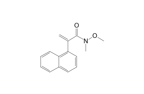 N-Methyl-N-methoxy-2-(1-naphthyl)acrylamide