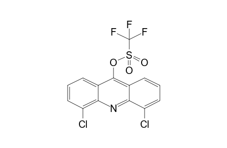 Acridine, 4,5-dichloro-9-(trifluoromethylsulfonyloxy)-