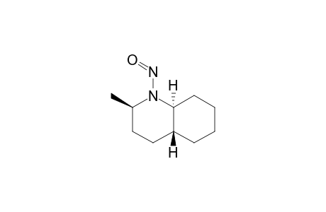 N-Nitroso-2b-methyl-trans-decahydro-quinoline