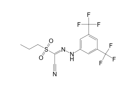 (PROPYLSULFONYL)GLYOXYLONITRILE, (alpha,alpha,alpha,alpha',alpha',alpha'-HEXAFLUORO-3,5-XYLYL)HYDRAZONE