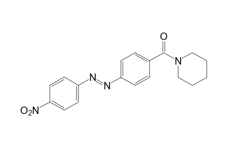 1-{p-[(p-NITROPHENYL)AZO]BENZOYL}PIPERIDINE