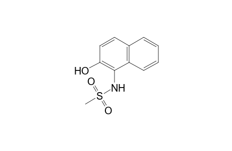 Methanesulfonamide, N-(2-hydroxy-1-naphthalenyl)-