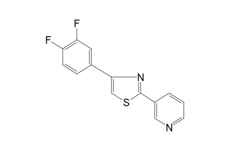 4-(3,4-difluorophenyl)-2-(3-pyridyl)thiazole