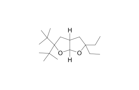 2,2-Di-tert-butyl-5,5-diethylperhydrofuro[2,3-b]furan