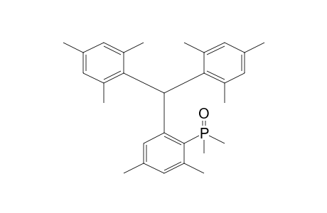 2-[(2-dimethylphosphoryl-3,5-dimethyl-phenyl)-(2,4,6-trimethylphenyl)methyl]-1,3,5-trimethyl-benzene