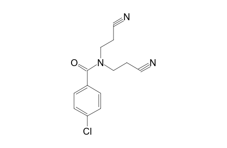 N,N-bis(2-cyanoethyl)-p-chlorobenzamide