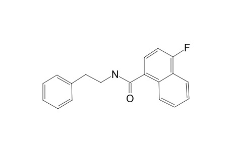 4-Fluoro-naphthalene-1-carboxylic acid phenethyl-amide