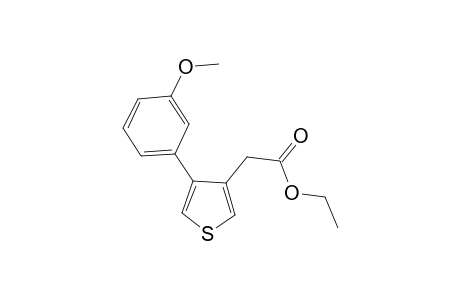 Ethyl 2-(4-(3-methoxyphenyl)thiophen-3-yl)acetate