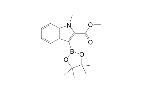 1-Methyl-2-(methoxycarbonyl)-3-(4,4,5,5-tetramethyl-1,3-dioxa-2-boracyclopentyl)-1H-indole