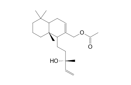 13(S)-HYDROXY-17-ACETOXY-7,14-LABDADIENE