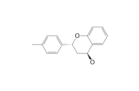 (2R,4S)-2-(4-methylphenyl)-3,4-dihydro-2H-chromen-4-ol