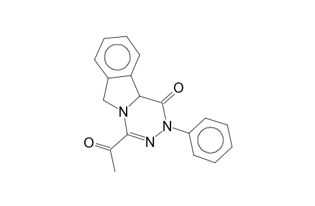 1-Acetyl-3-phenyl-4a,9-dihydro-3H-2,3,9a-triazafluoren-4-one