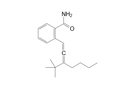 2-(3-(tert-Butyl)hepta-1,2-dien-1-yl)benzamide