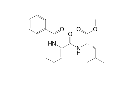 (Z)-N-(N-Benzoyl-.alpha.,.beta.-dehydroleucyl)-L-leucine Methyl Ester