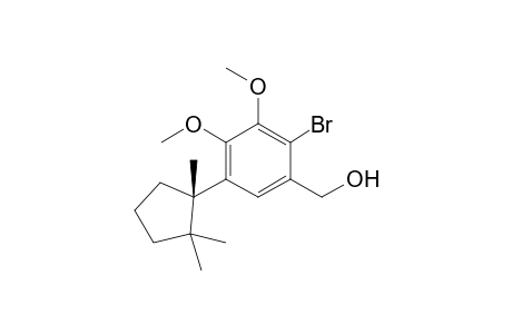 (1'S)-2-Bromo-3,4-dimethyloxy-5-(1',2',2'-trimethylcyclopentyl)phenyl-1-methanol