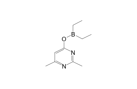 (2,6-dimethyl-4-pyrimidinyl)oxy-diethylborane