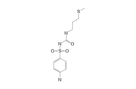 1-[3-(methylthio)propyl]-3-sulfanilylurea