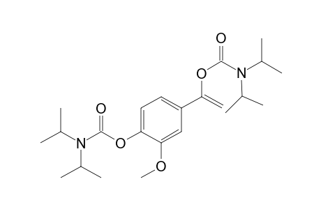 1-{4'-[(diisopropylamino)carbonyloxy]-3'-methoxyphenyl}vinyl} - N,N-diisopropylcarbamate