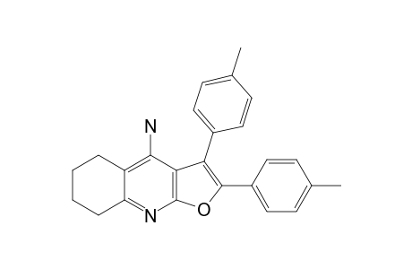 4-AMINO-5,6,7,8-TETRAHYDRO-2,3-DI-(PARA-TOLYL)-FURO-[2,3-B]-QUINOLINE