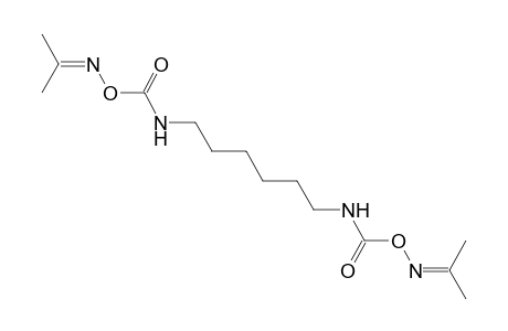 acetone, O,O'-(hexamethylenedicarbamoyl)dioxime