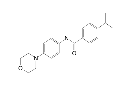 4-Isopropyl-N-(4-morpholin-4-yl-phenyl)-benzamide