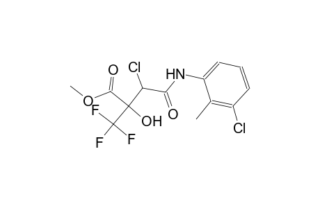 methyl 3-chloro-4-(3-chloro-2-methylanilino)-2-hydroxy-4-oxo-2-(trifluoromethyl)butanoate