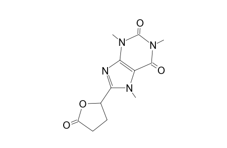 8-(5-Oxotetrahydro-2-furyl)caffeine