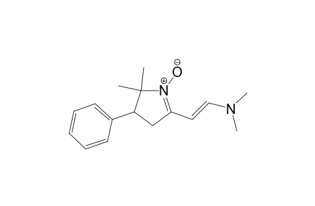 2-(2'-Dimethylaminovinyl)-5,5-dimethyl-4-phenyl-1-pyrroline 1-Oxide