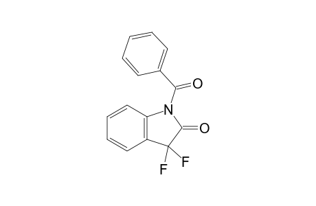 N-BENZOYL-3,3-DIFLUORO-2-OXO-INDOLE