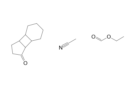 Tetracyclo[7.3.0.0E3,8.0E1,3]dodeca-10-one, 2-alpha-carboethoxy-2-beta-cyano-, (cis-syn-cis)