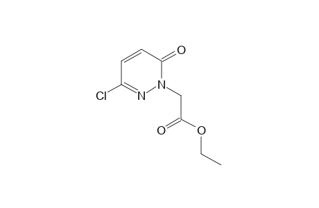 PYRIDAZINEACETIC ACID, 1/6H/-, 3-CHLORO-6-OXO-, ETHYL ESTER