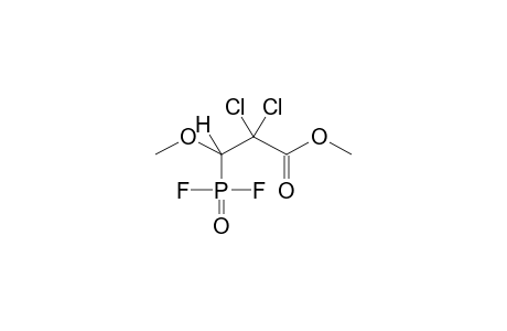 (1-METHOXY-2,2-DICHLORO-2-METHOXYCARBONYLETHYL)DIFLUOROPHOSPHONATE