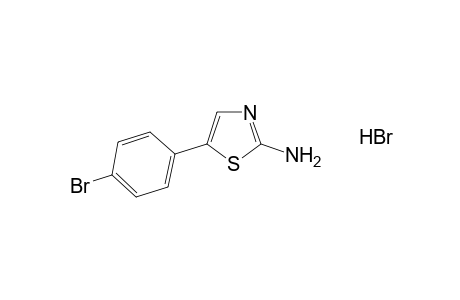 2-amino-5-(p-bromophenyl)thiazole, monohydrobromide