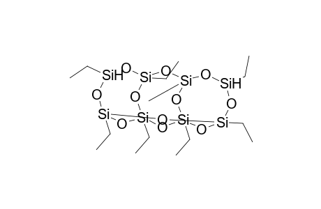 1,3,5,7,9,11,13,15-Octaethyl-7,13-dihydrotetracyclo[9.5.1.1(3,9).1(5,1)5]octasiloxane