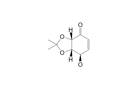 (3aS,7R,7aS)-7,7a-Dihydro-7-hydroxy-2,2-dimethyl-1,3-benzodioxol-4(3aH)-one, 0.2 g/mL, in 0.1M