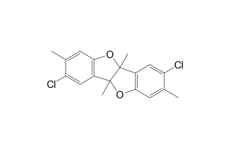 3,8-dichloro-2,4b,7,9b-tetramethylbenzofuro[3,2-b]benzofuran